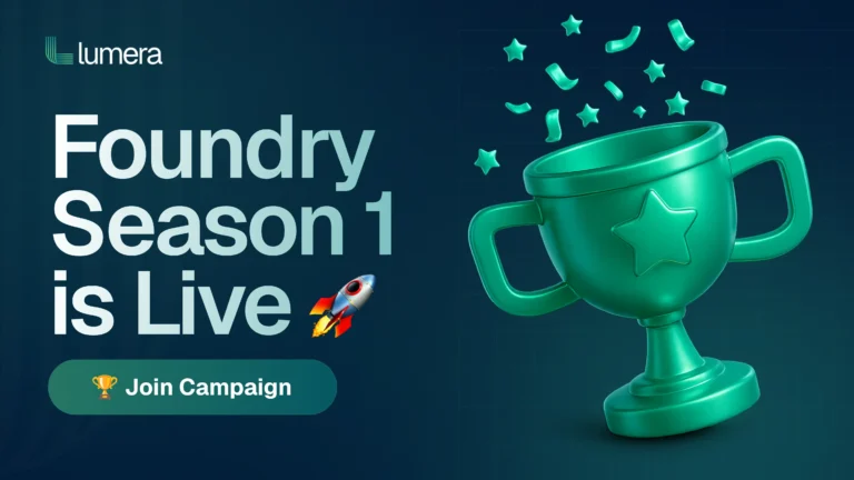 Mainnet, Missions, and Milestones: Lumera Foundry Season 1 Kicks Off