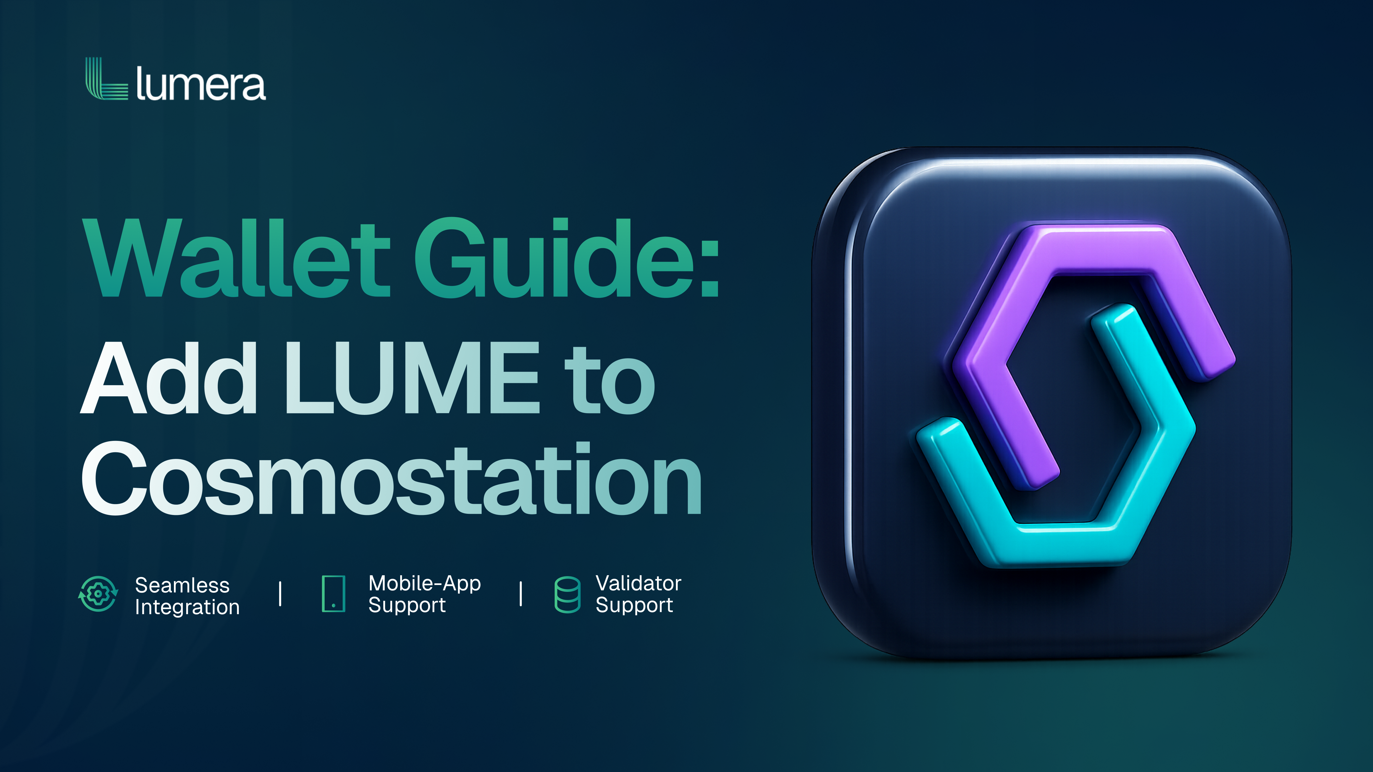 Wallet Guide: How to Add LUME to Your Cosmostation Wallet